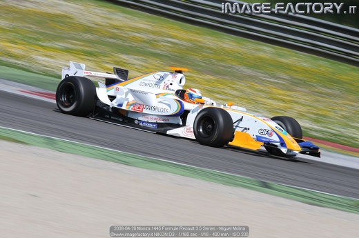 2008-04-26 Monza 1445 Formule Renault 3.5 Series - Miguel Molina